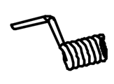 Parking Pedal Spring