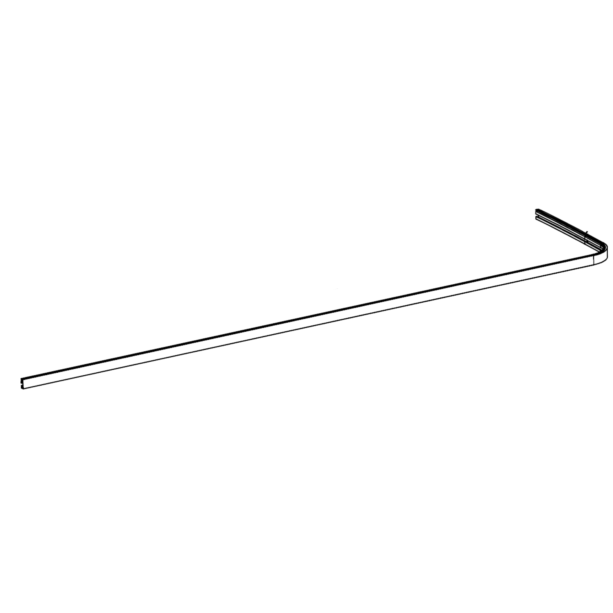 827.2+2 Rear Of Canopy Frame/L