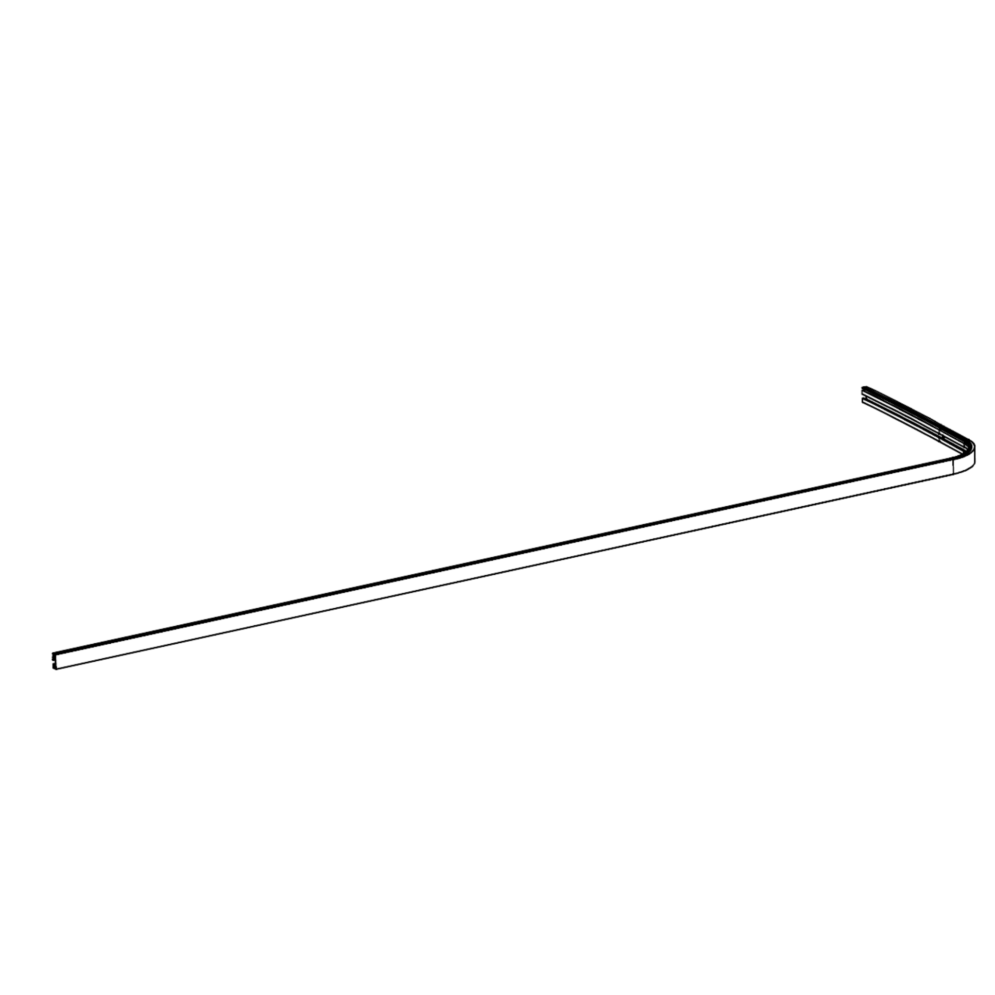 827.4+2 Rear Of Canopy Frame/L