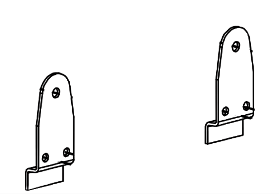 Luggage Rack Support Plate/Up