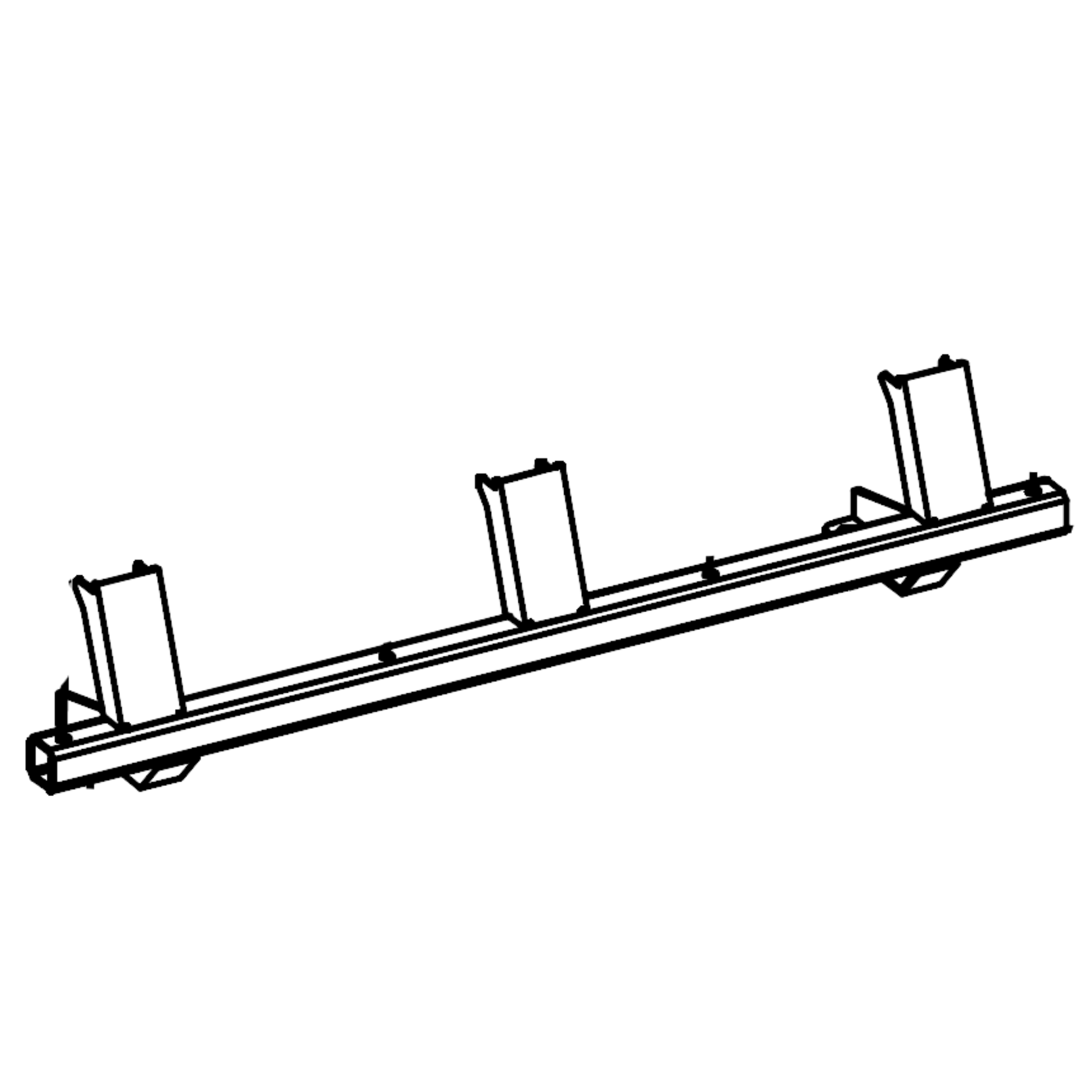 Rear Bumper Fixing Bracket