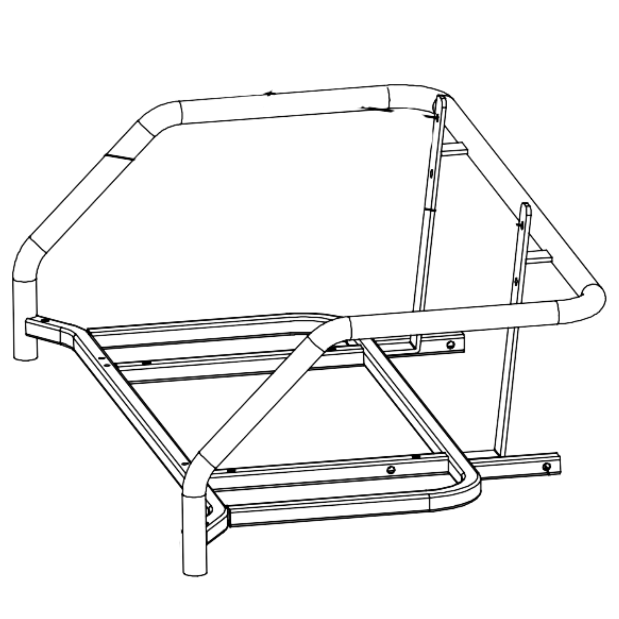 A Fold Additional Seat Fix Plate