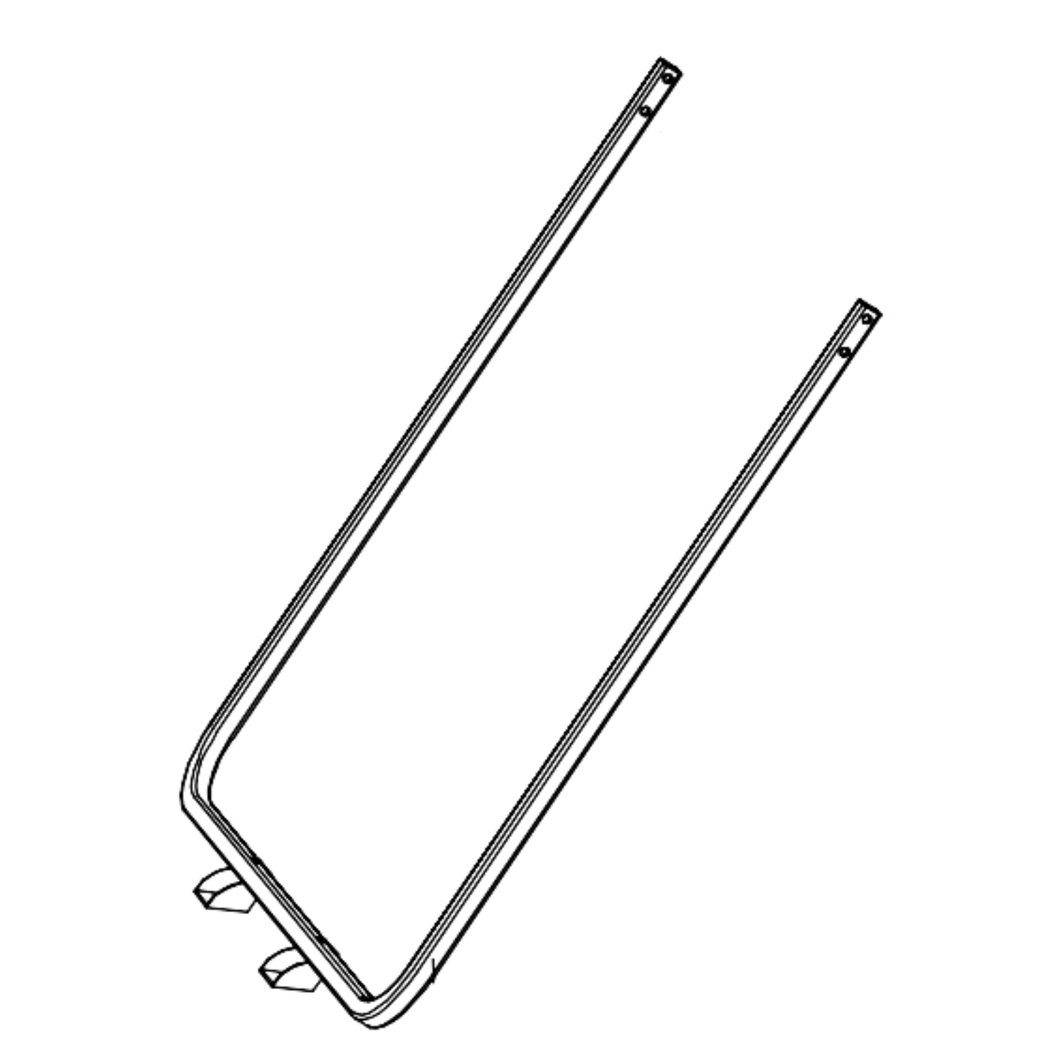 H2/A2 Windshield Frame