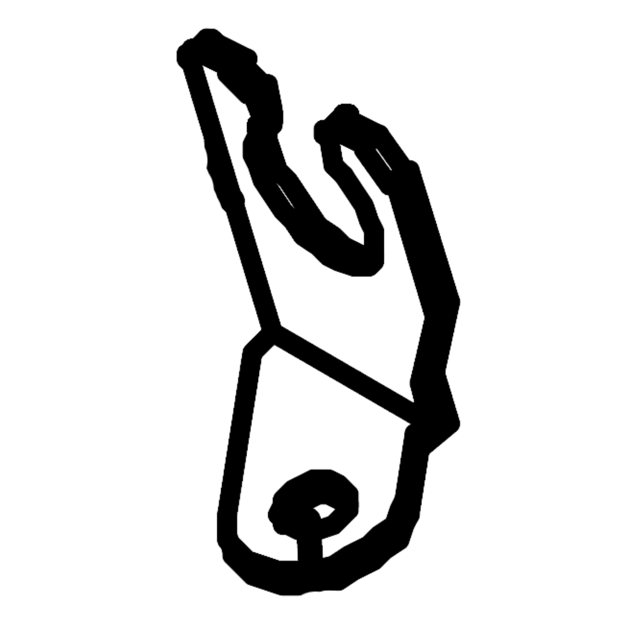 Front Oil Hose Fixing Lug/L