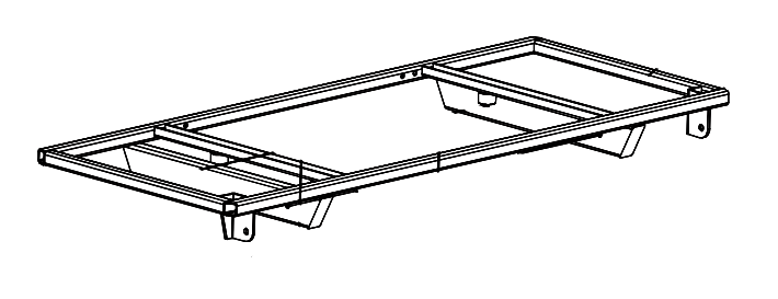 A627 Rear Seat Frame/Down