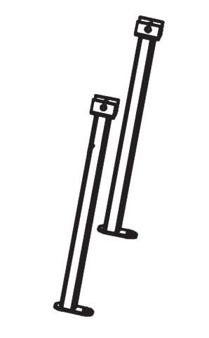 A627 Rear Seat Front Support