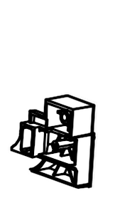 Door Upright Pillar Down Base/R