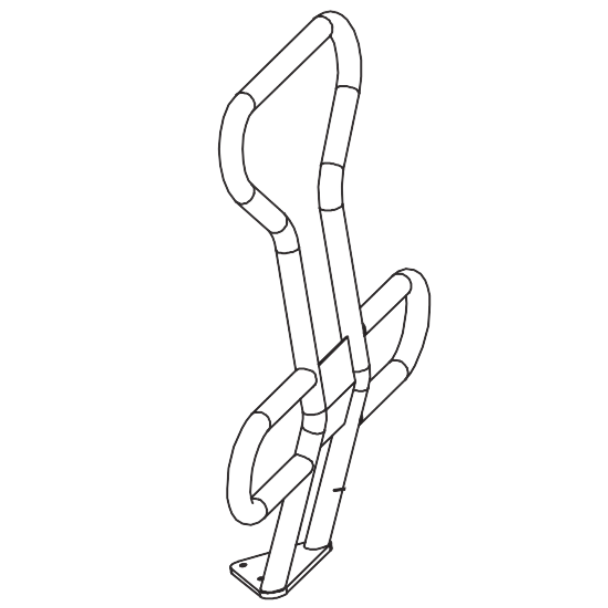 A627 Foldable Rear Seat Armrest