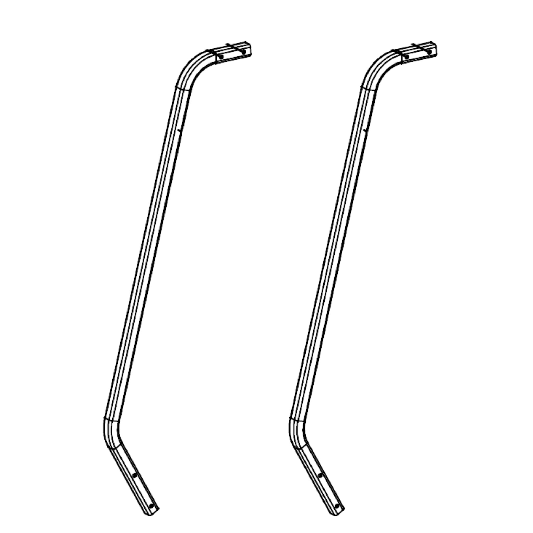 A827.2+2 Windshield Holder/R