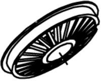 Wheel Cover/Small/Black