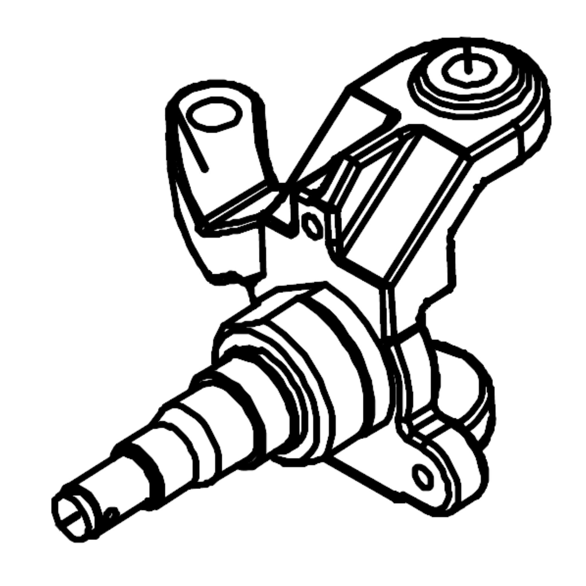 Knuckle Assembly/L (A827 Series)