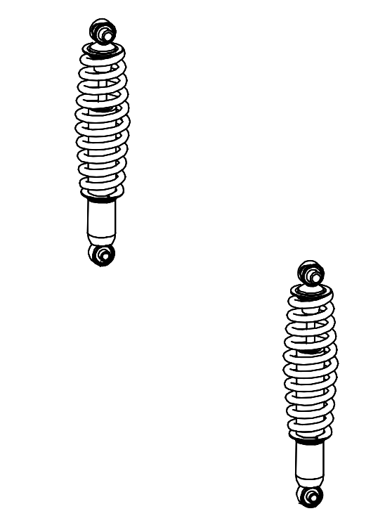 Rear Shock Absorber Assy-B