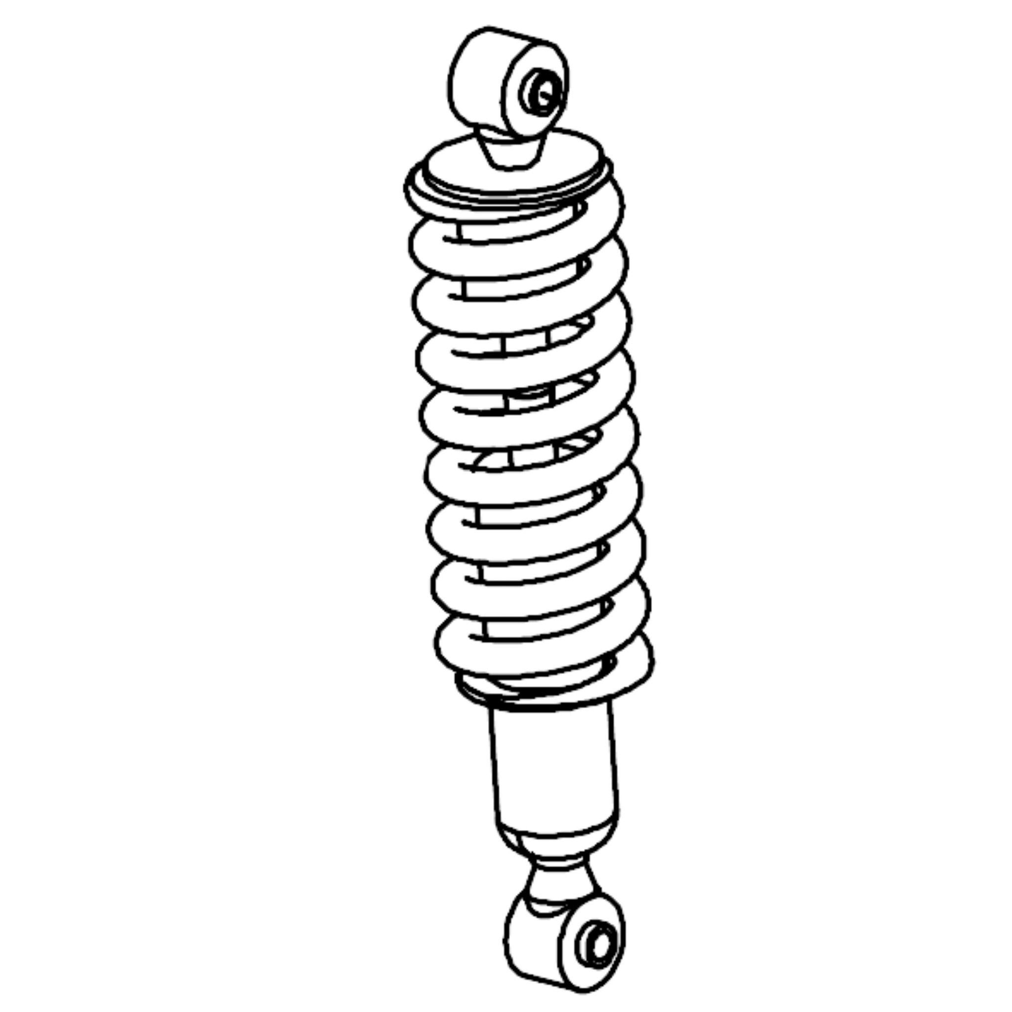 827.6 Front Shock Absorber Assy