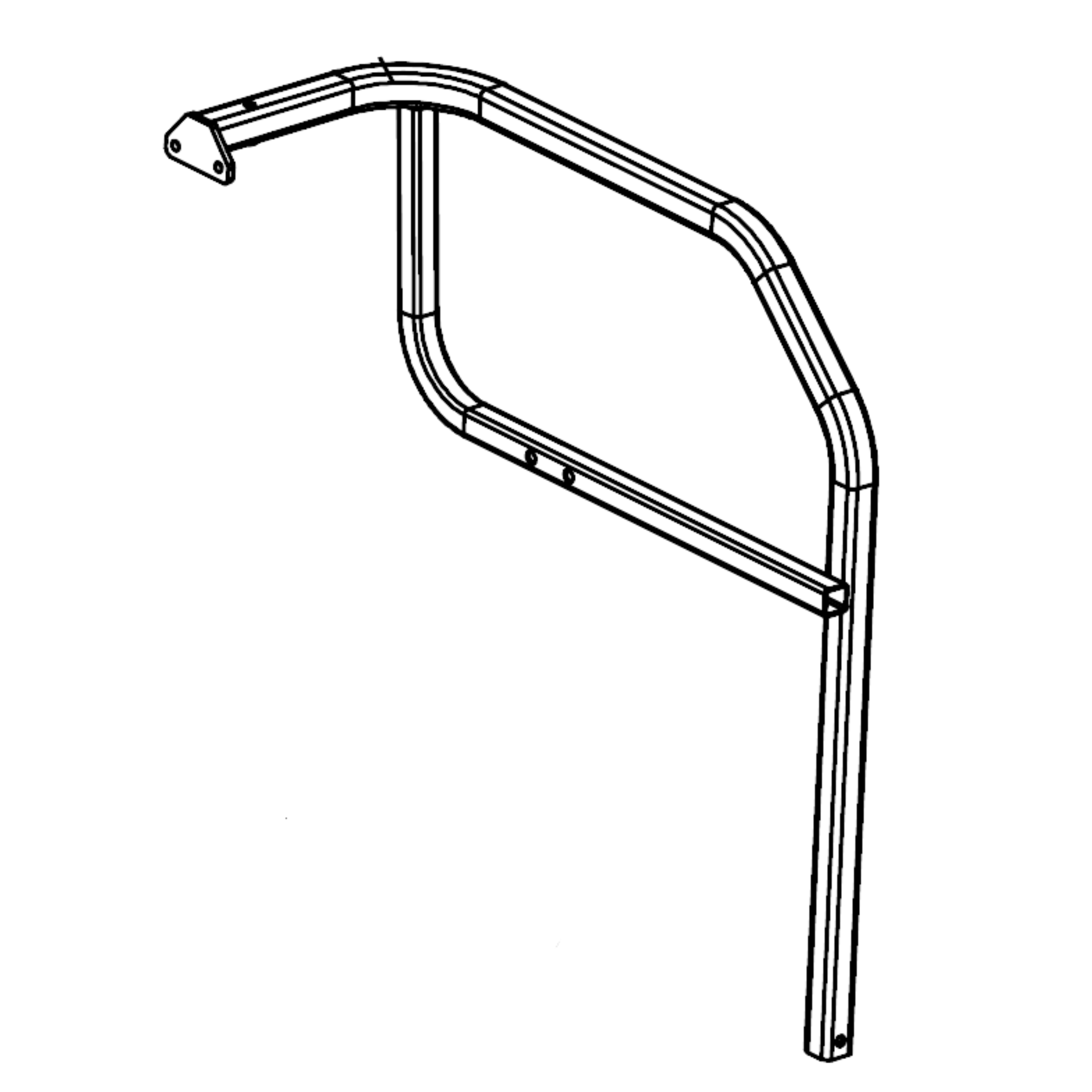 Flip Golf Seat Armrest-L