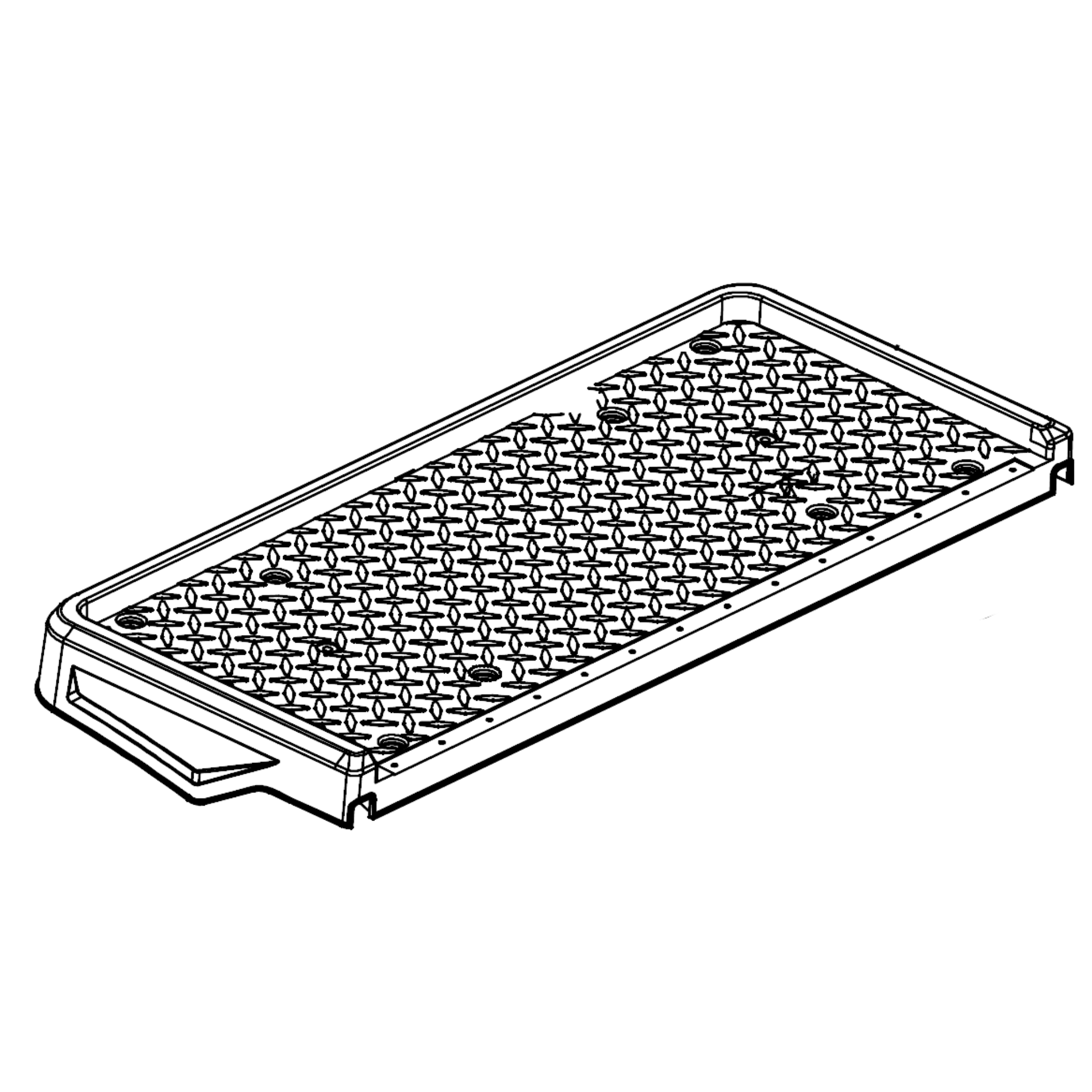 Foldable Rear Sear Cushion Floor