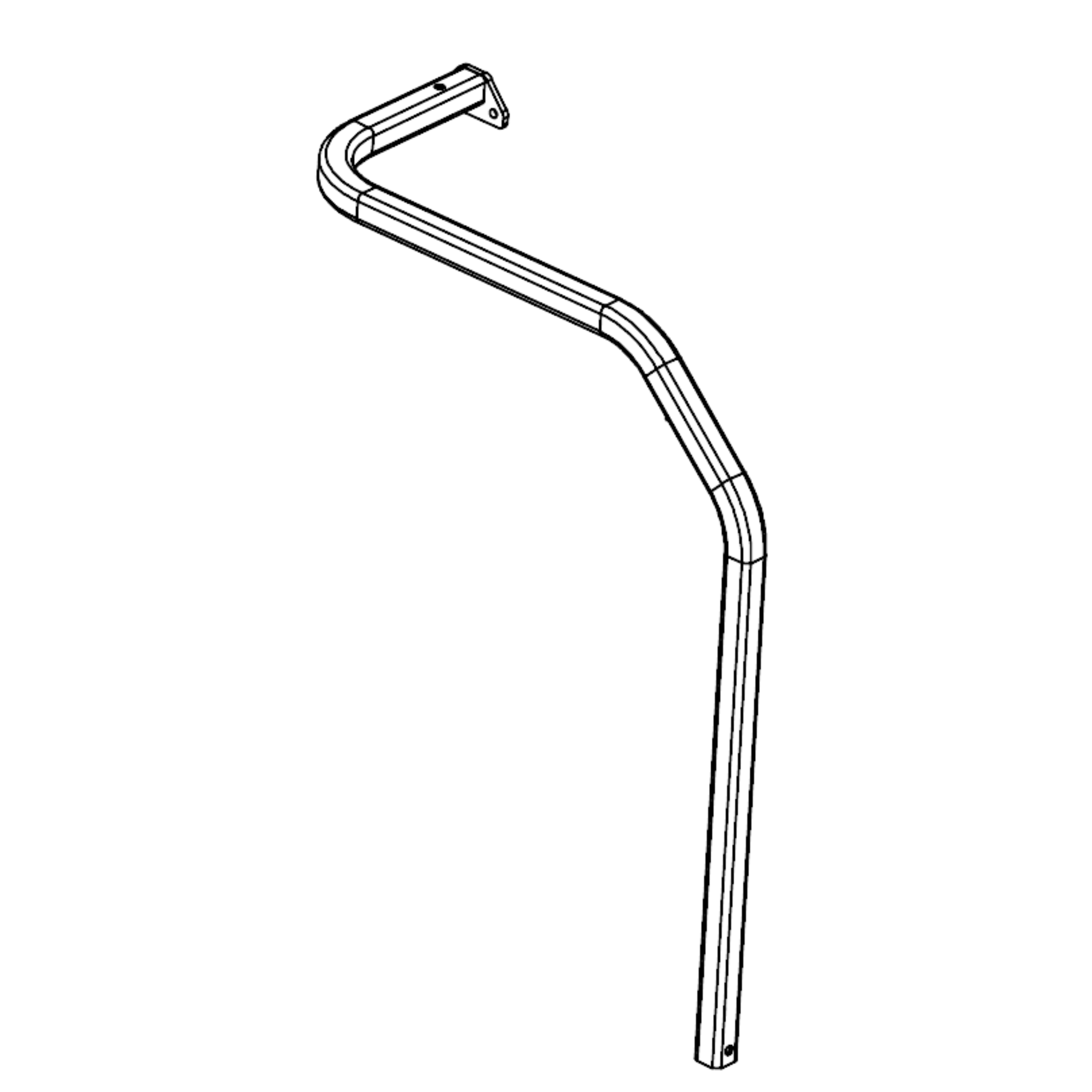 Rear Seat Side Armrest/L