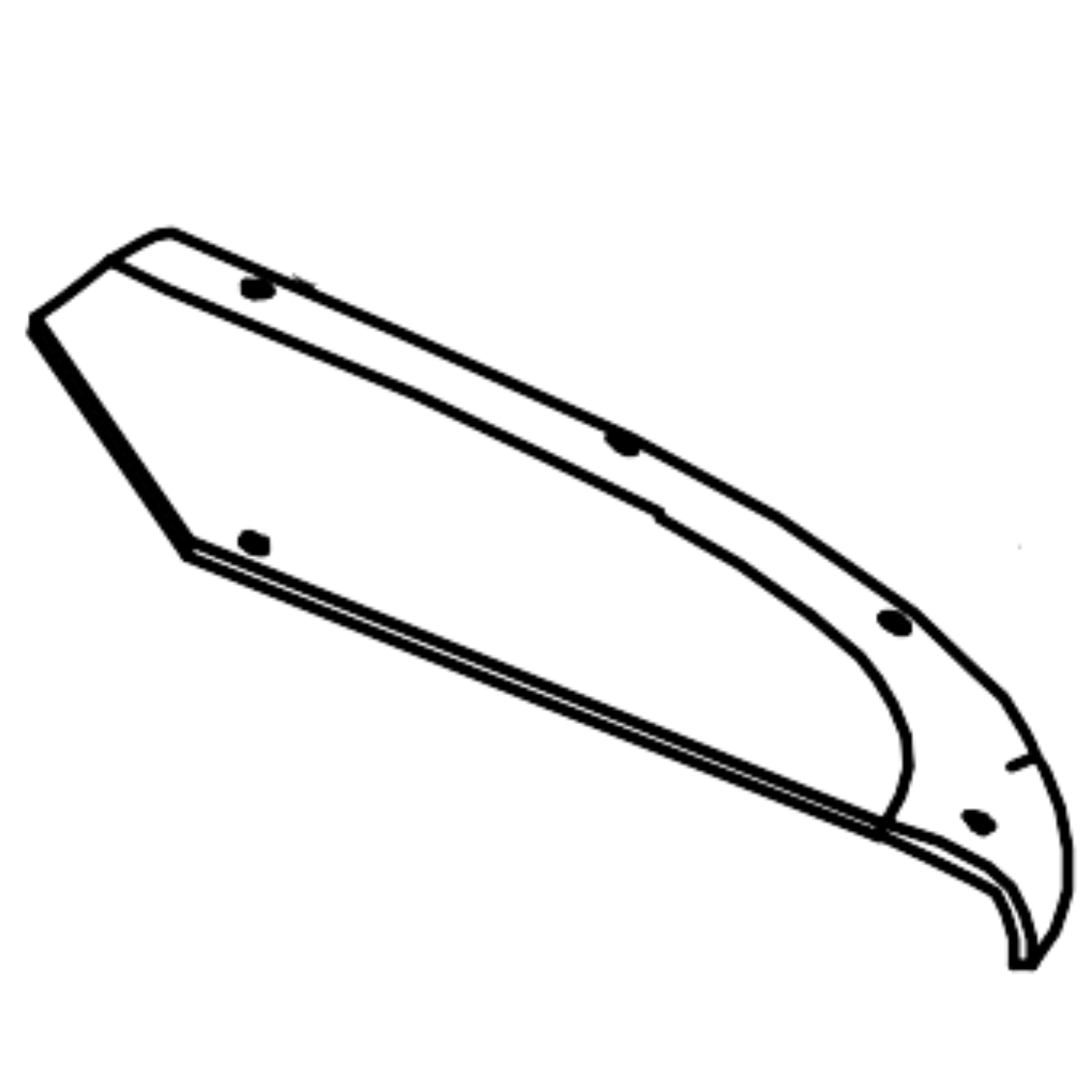 Rear Cover Rubber Plate/R