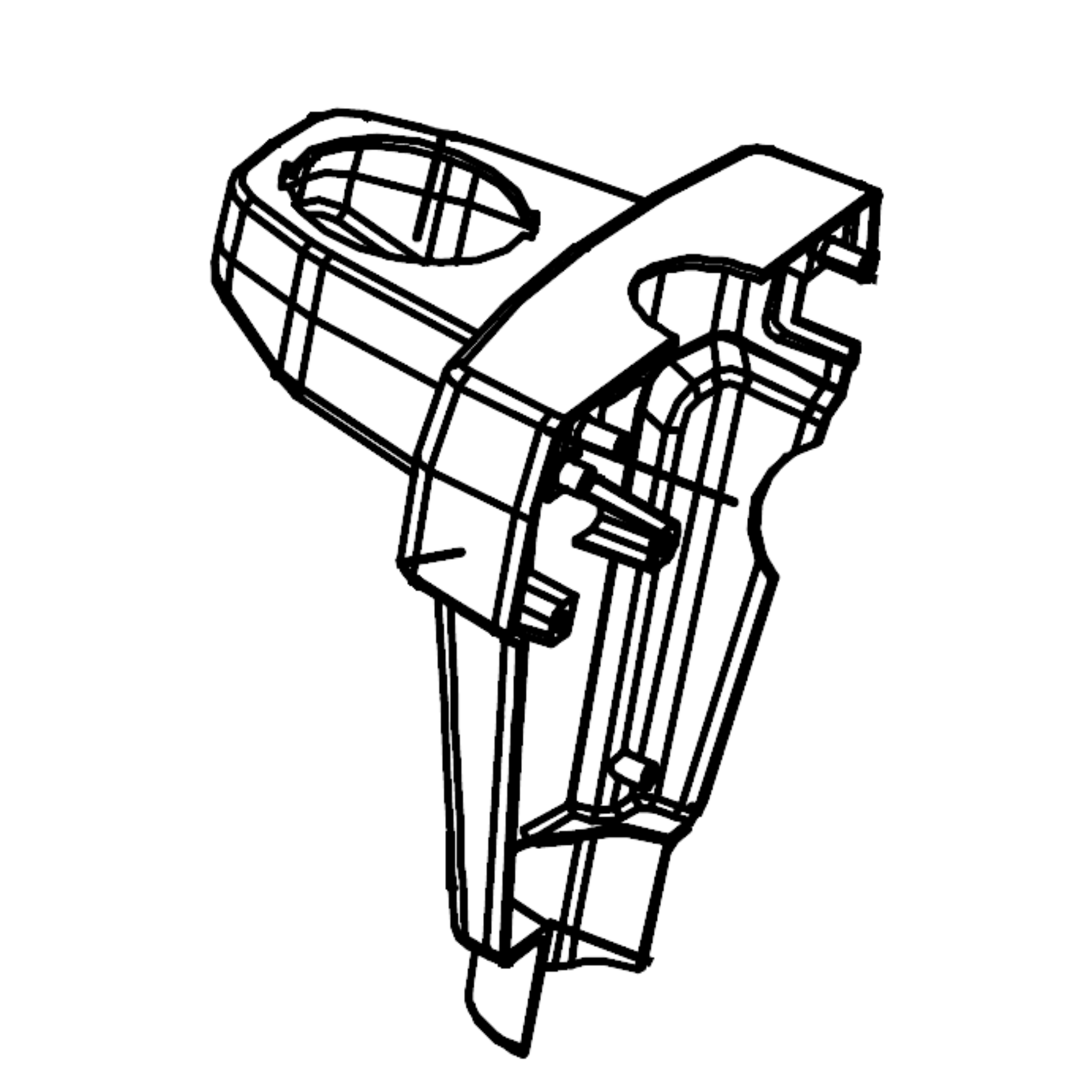 Combination Switch Housing/Front