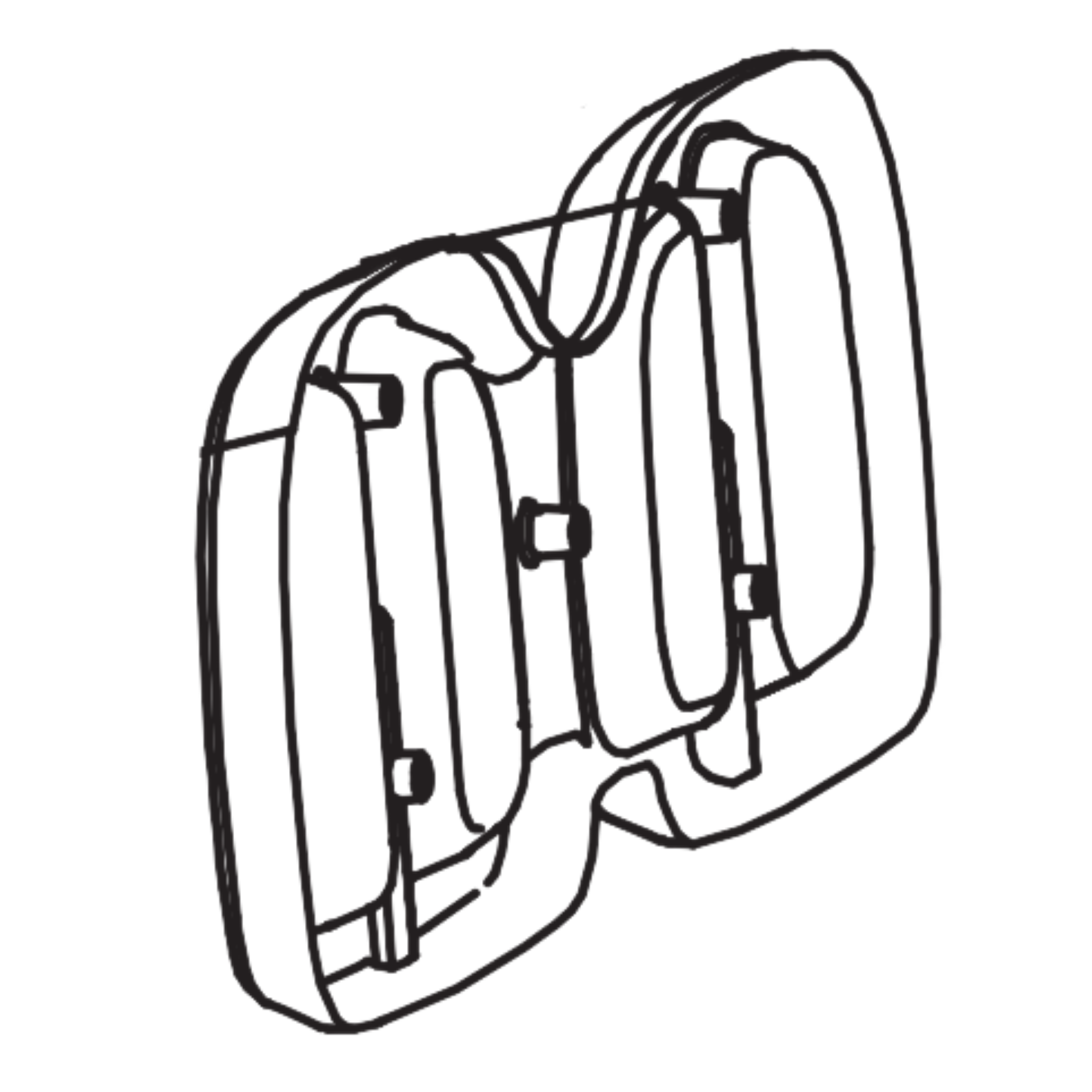 A627 rear seat back Cover