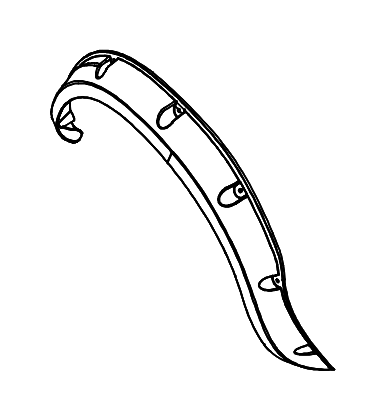 A627.2G Rear Wheel Trims/L