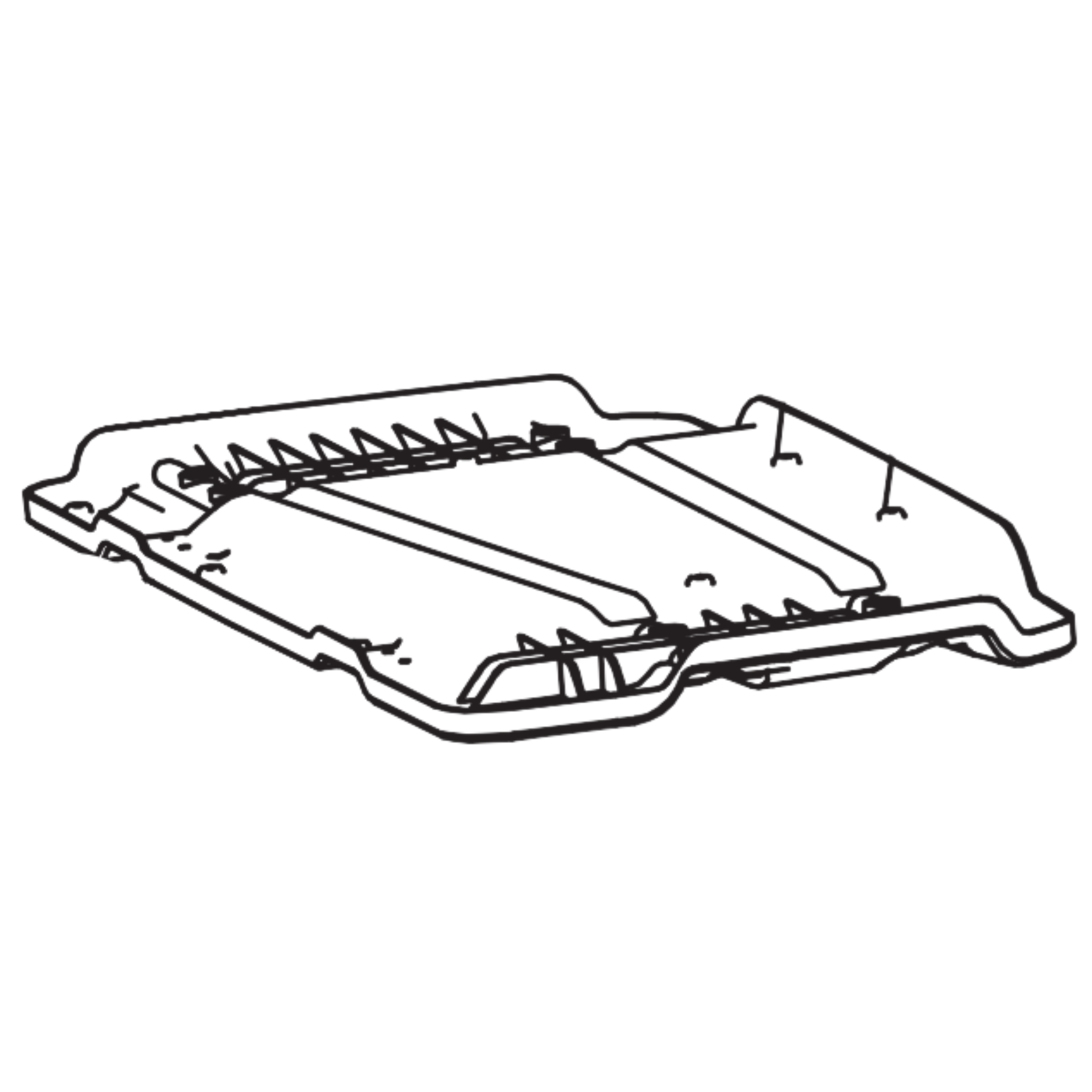 A627 Cushion Baseboard-B