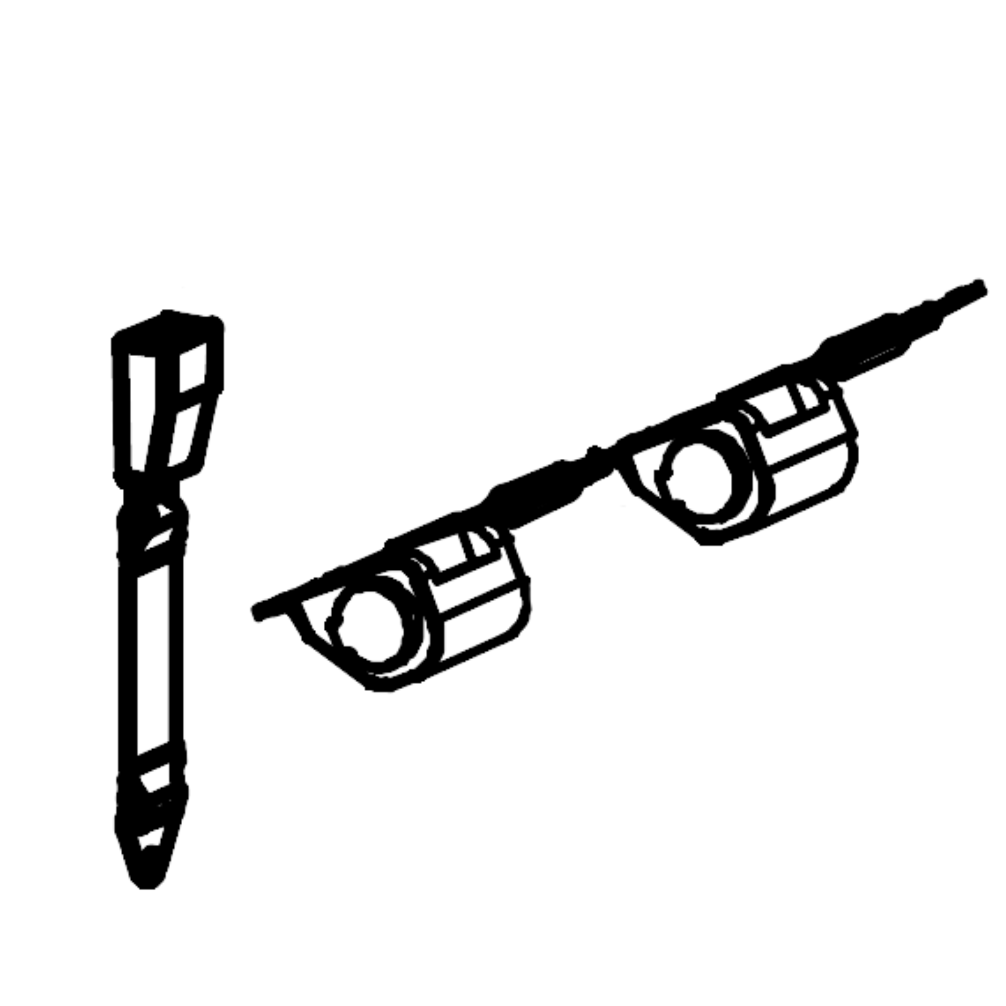 Automatic Locking Two-Point Safety Belt