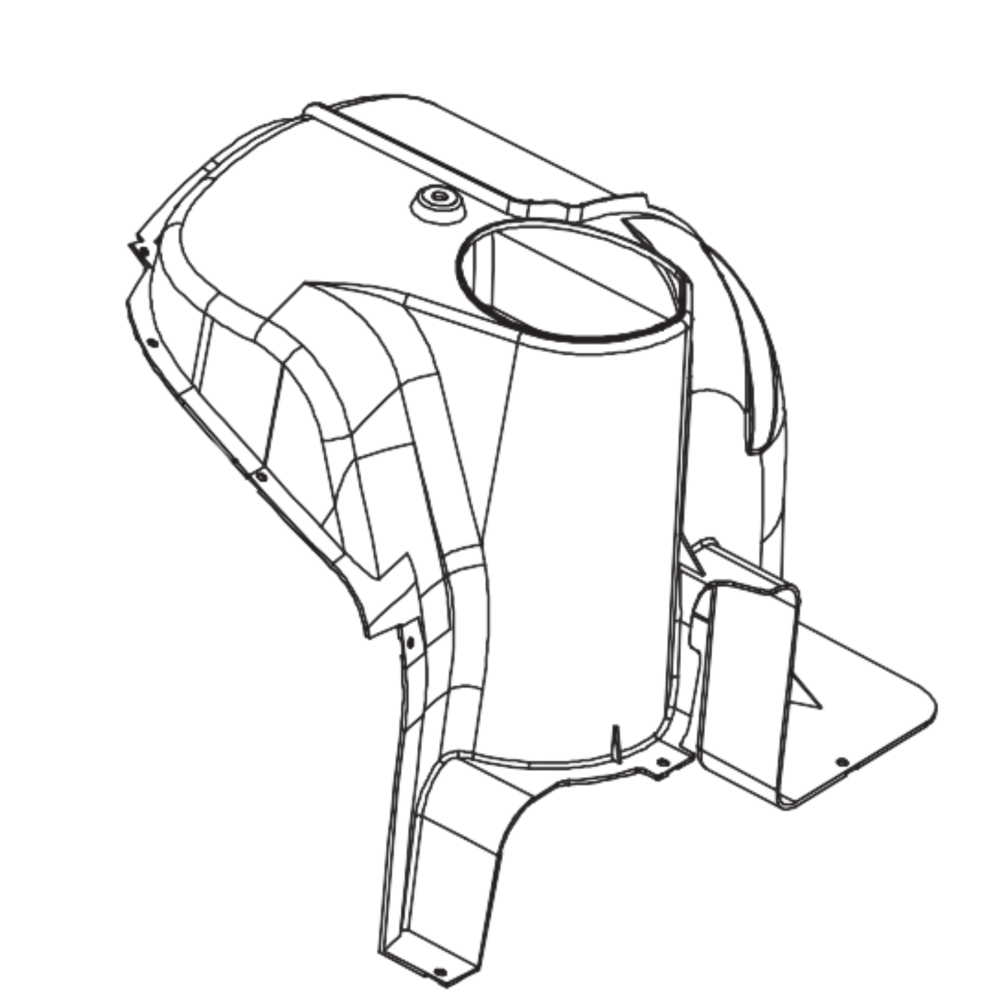 Front Wheel Fender/R