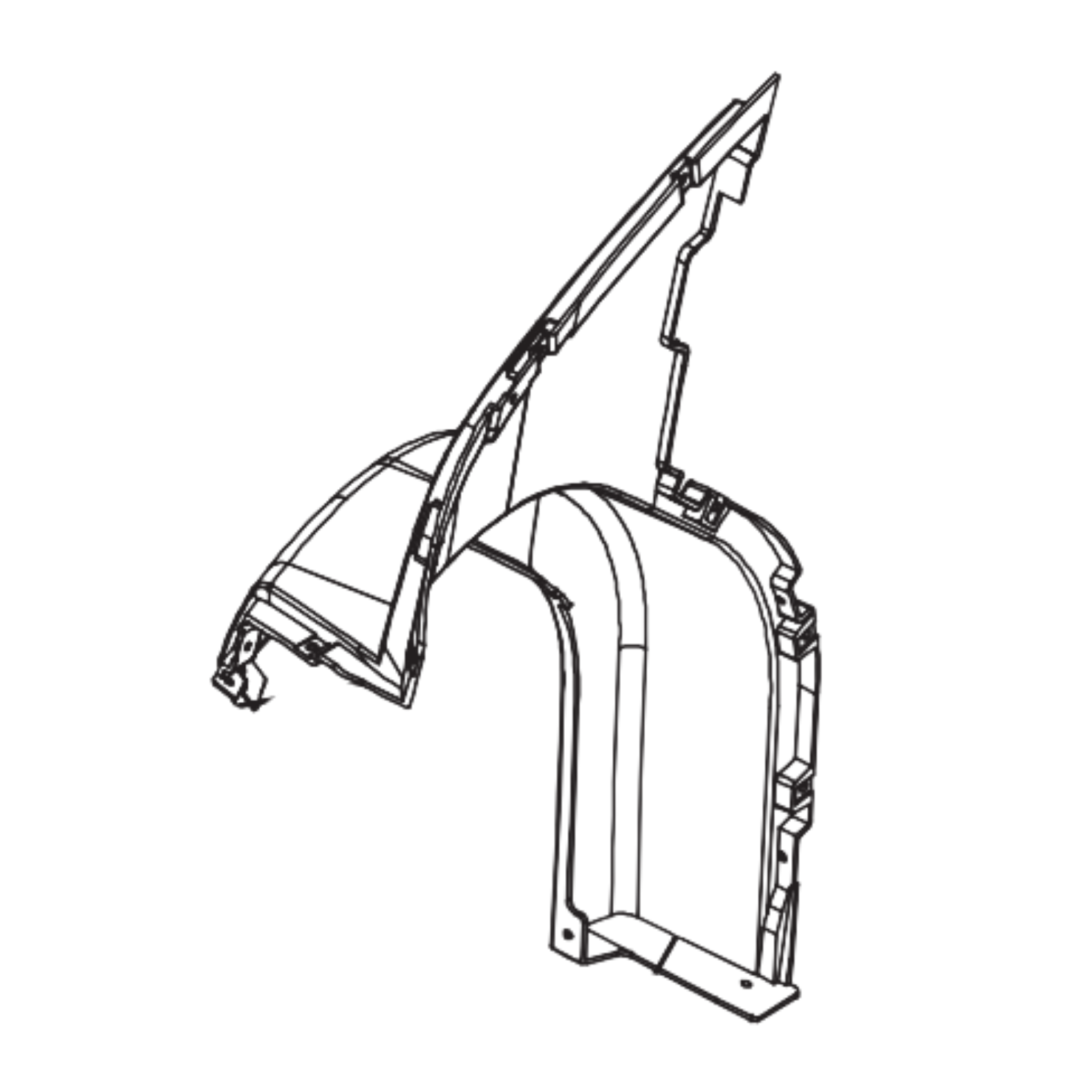 Front Wheel Eyebrow R