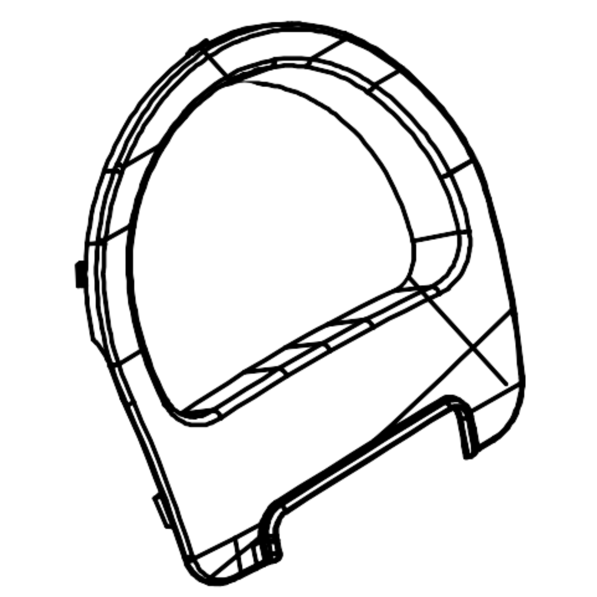 Dashboard Cover Rear