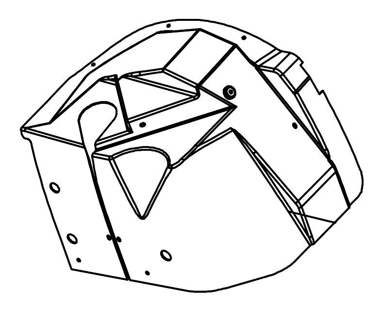 A627.2G Front Fender For Lifted Cart/R