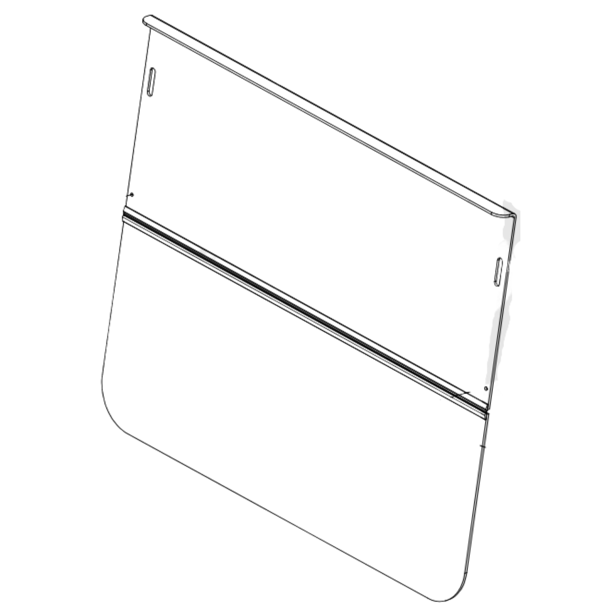 A4 Foldable Windshield