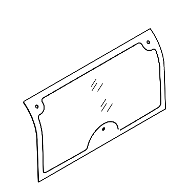 Rear Windshield (Logo)