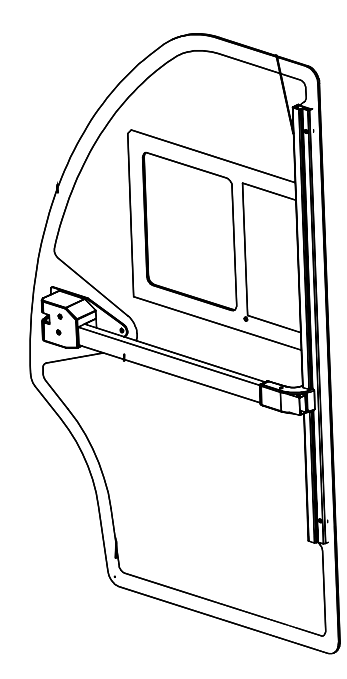 Right Door Glass (Logo)