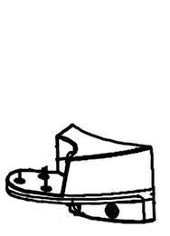 Rear Mirror Fixing Base/R-B (Grey)