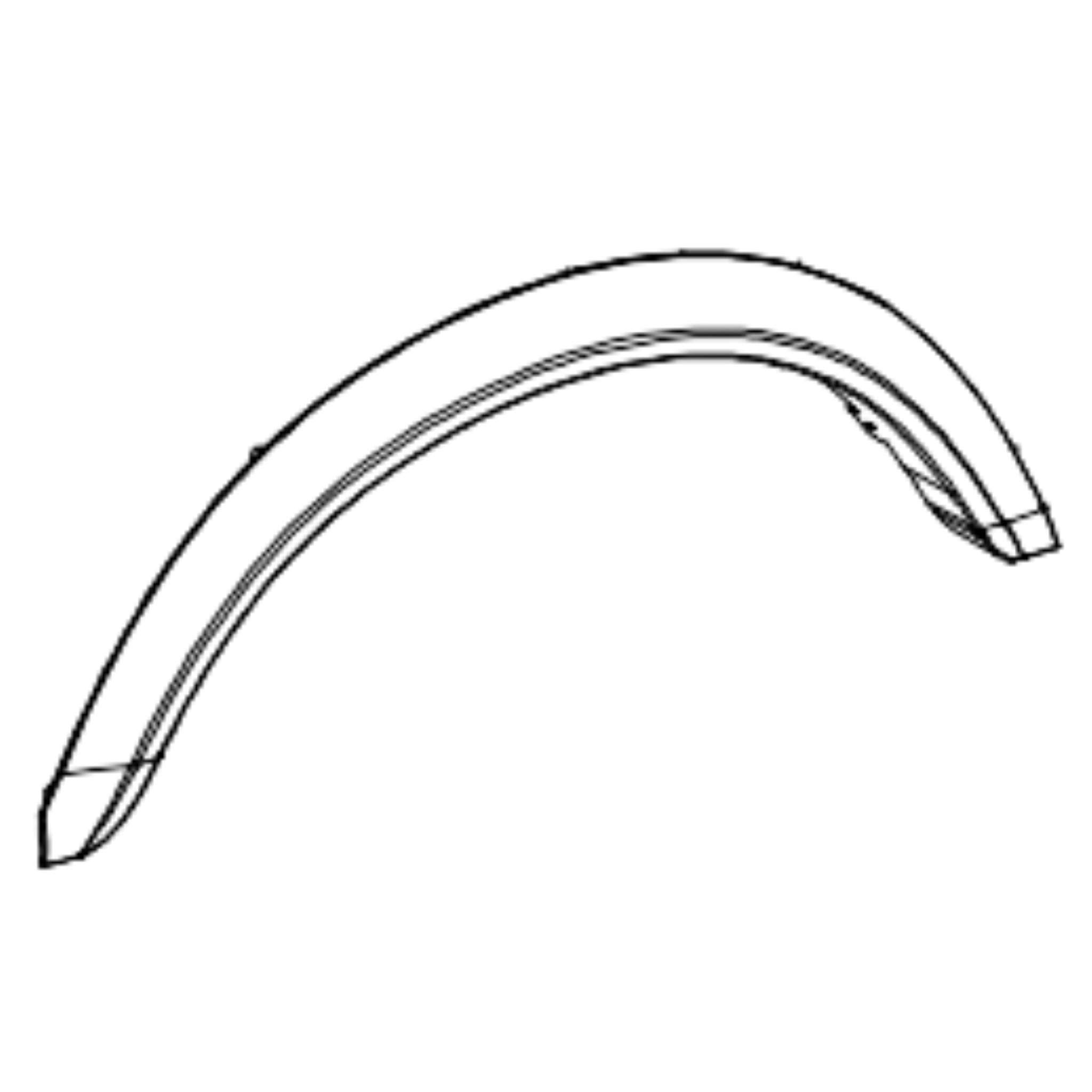 Rear Tire Decoration Cover/L