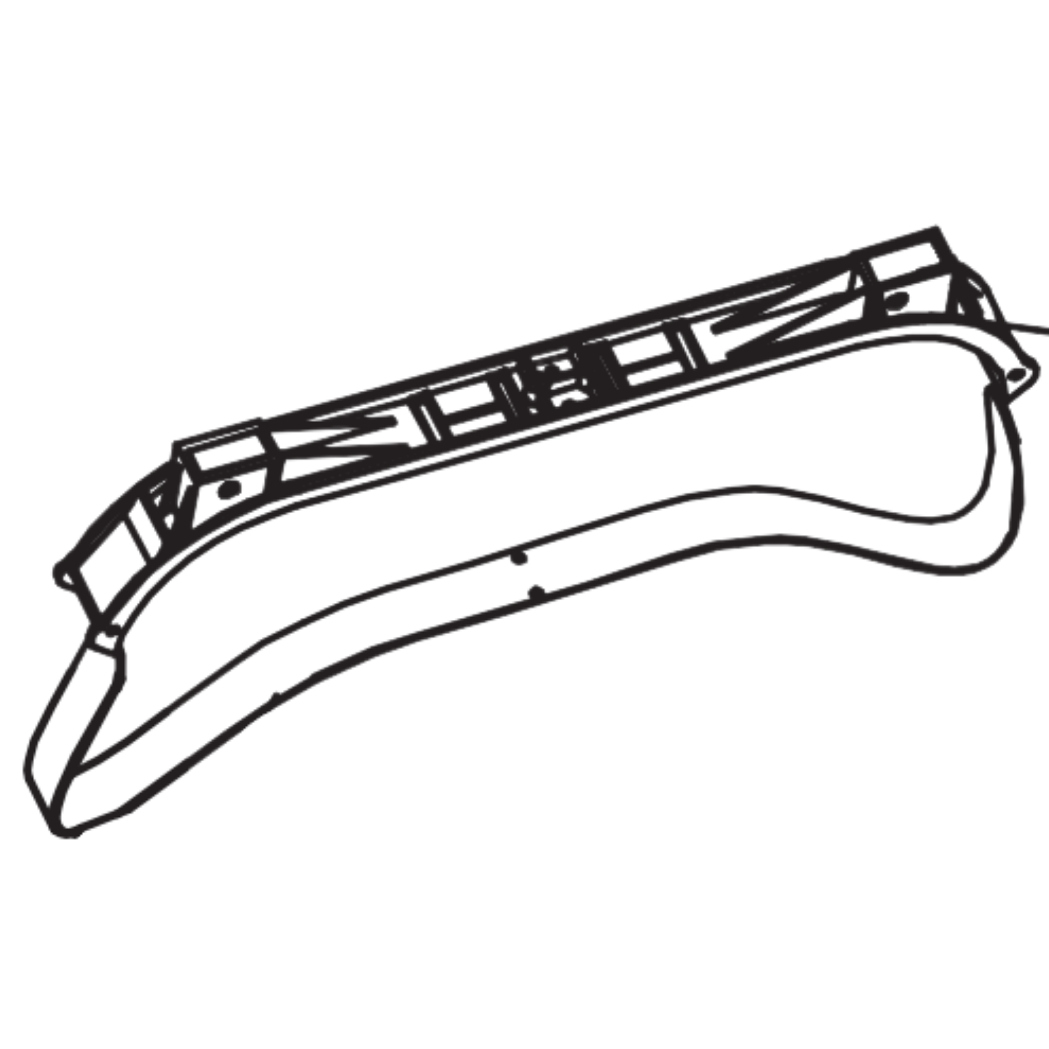 Golf Bag Frame Card Strip