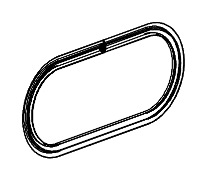 Rear Windshield Strip (1460mm)