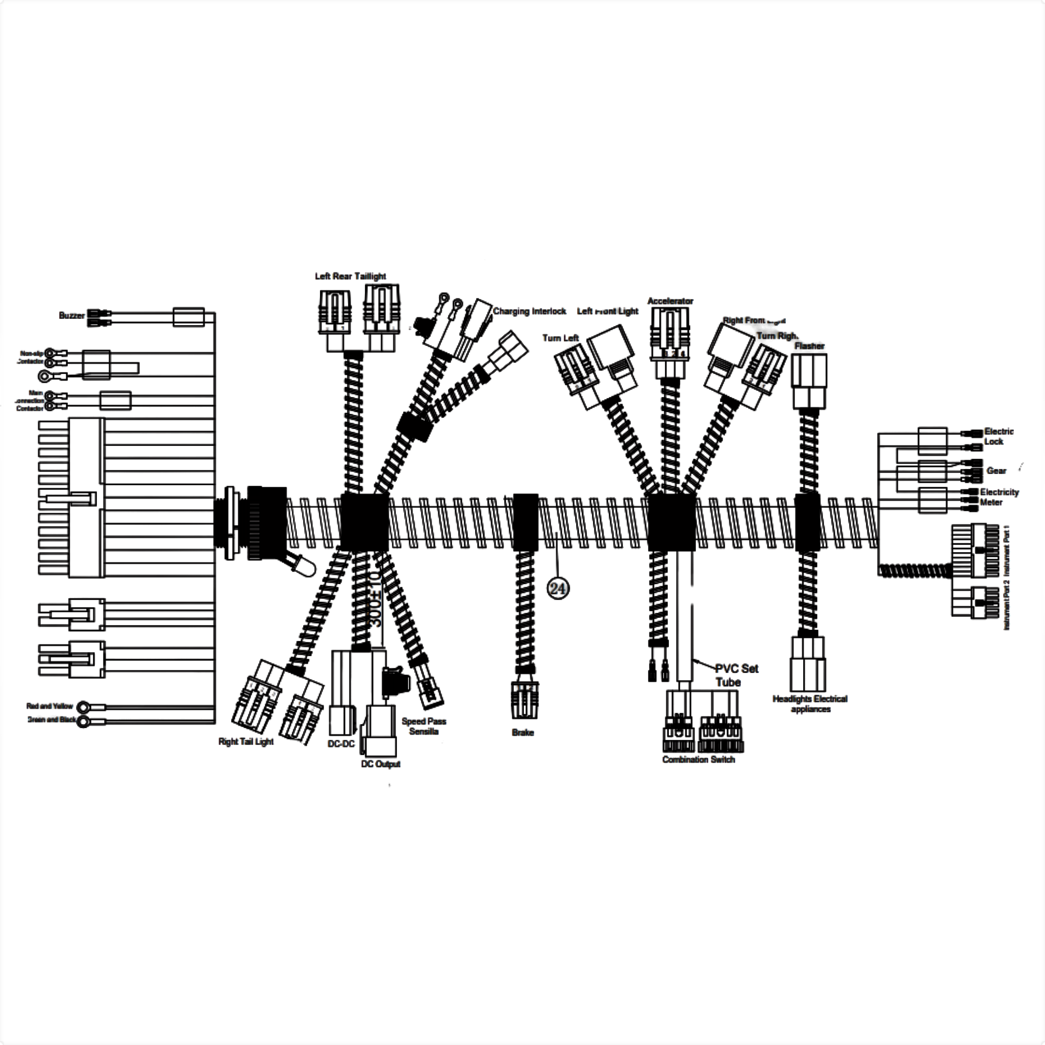 A627.4 Main Wire Harness (1268)