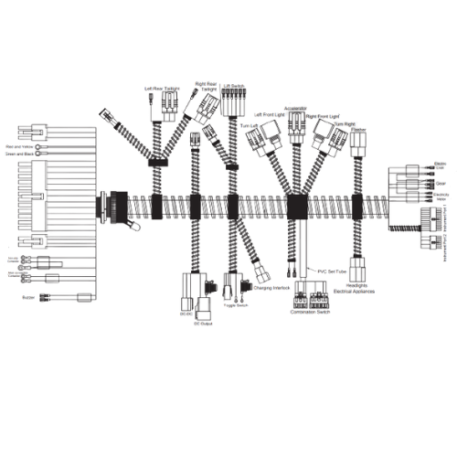 A627.H Main Wire Harness (1268)