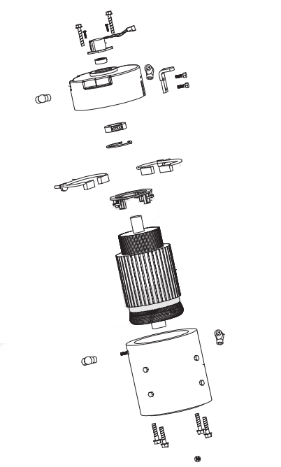 ADC DC Motor/ADC 48V-3.7KW