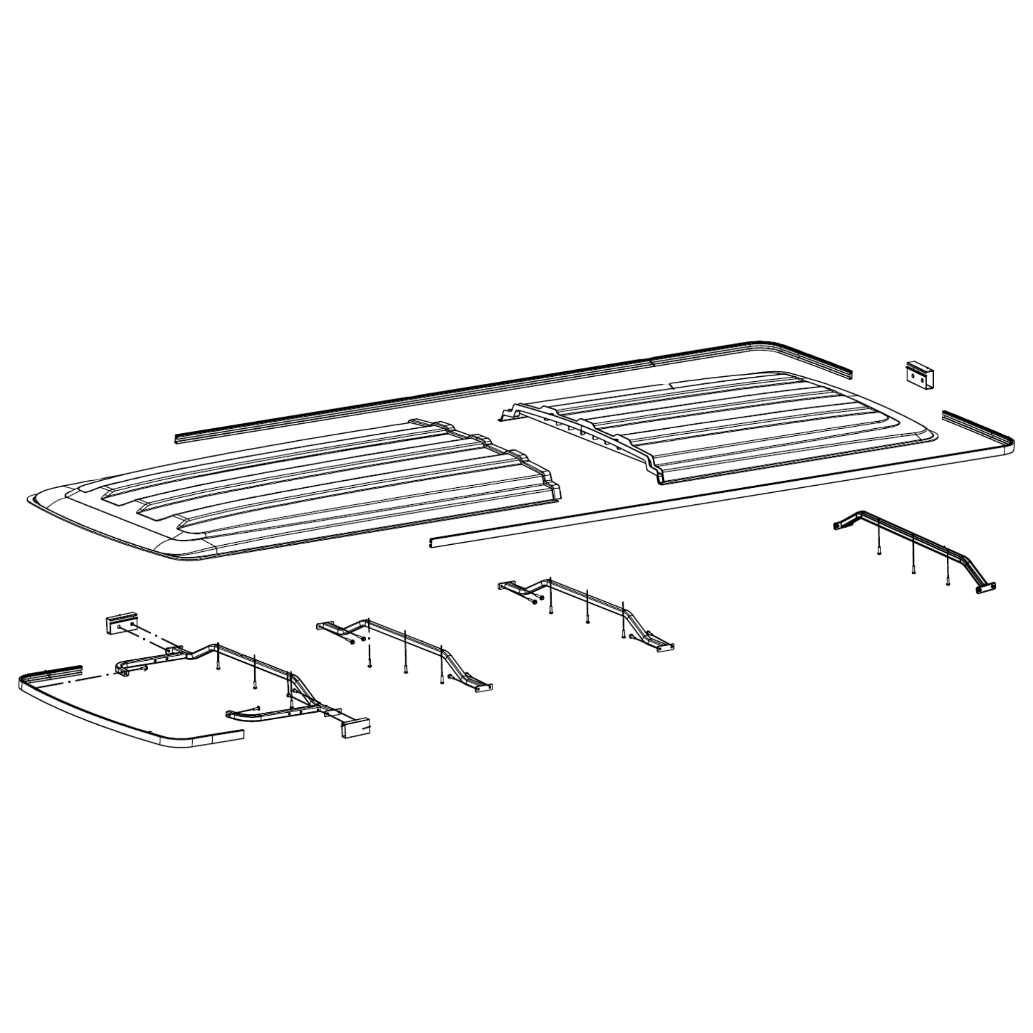 A827.6+2 Top Roof Assy