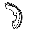 Rear Brake Shoe