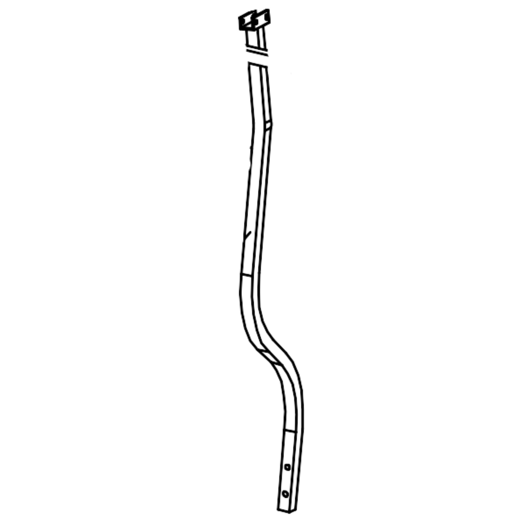 A4 Top Roof Rear Support Up/L