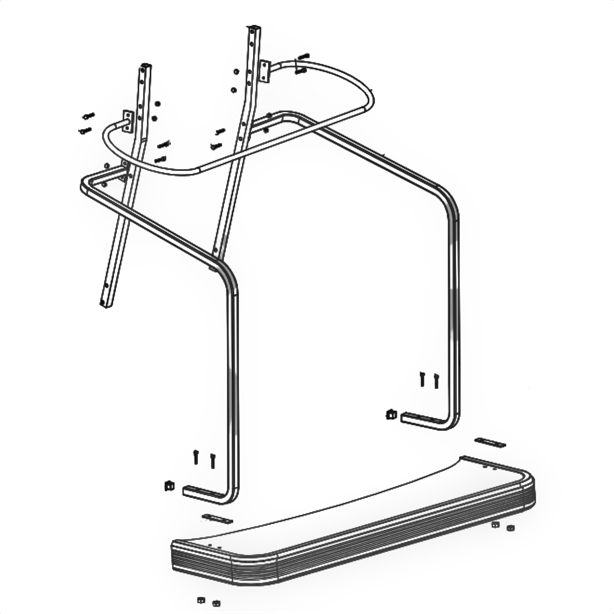 A2 Caddie Plate Assembly