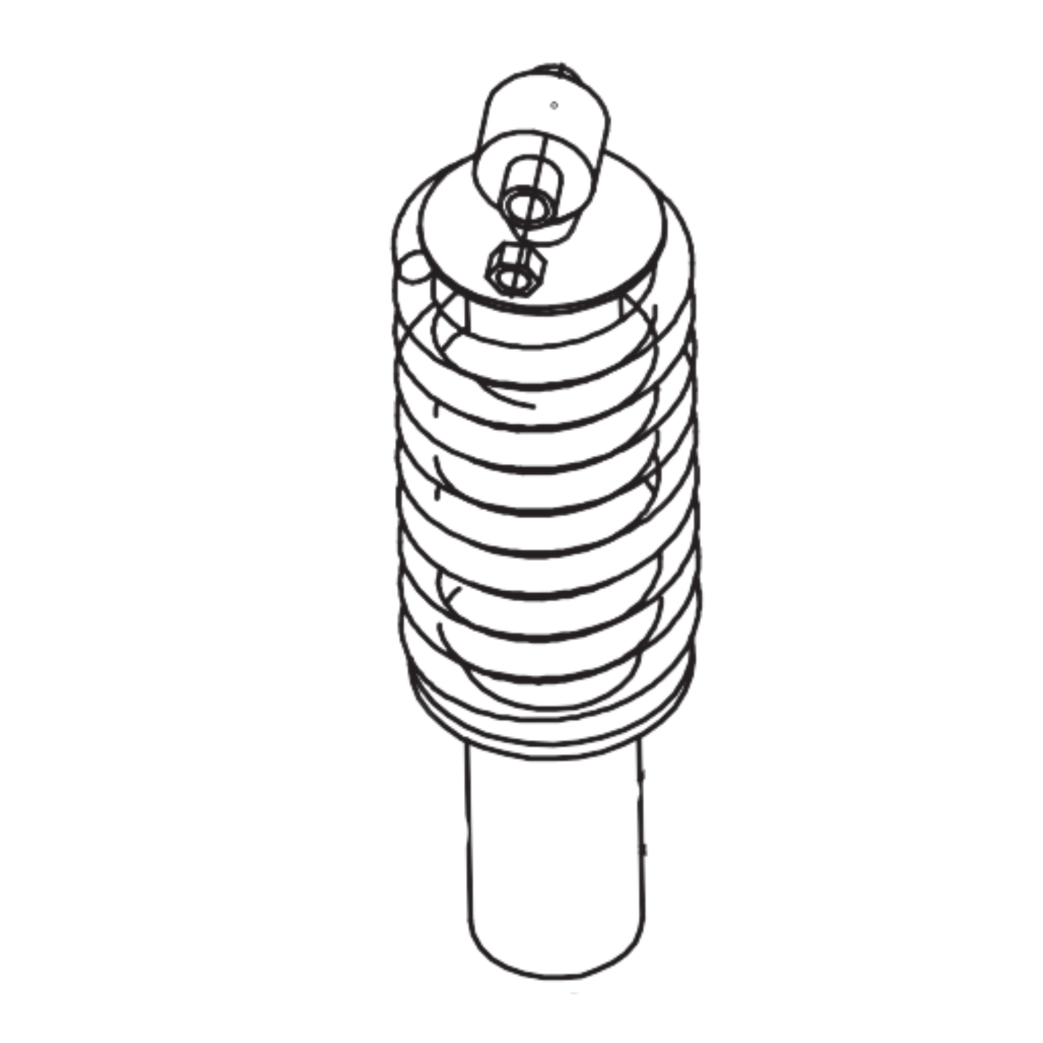 A2 Front Shock Absorber Assembly/R