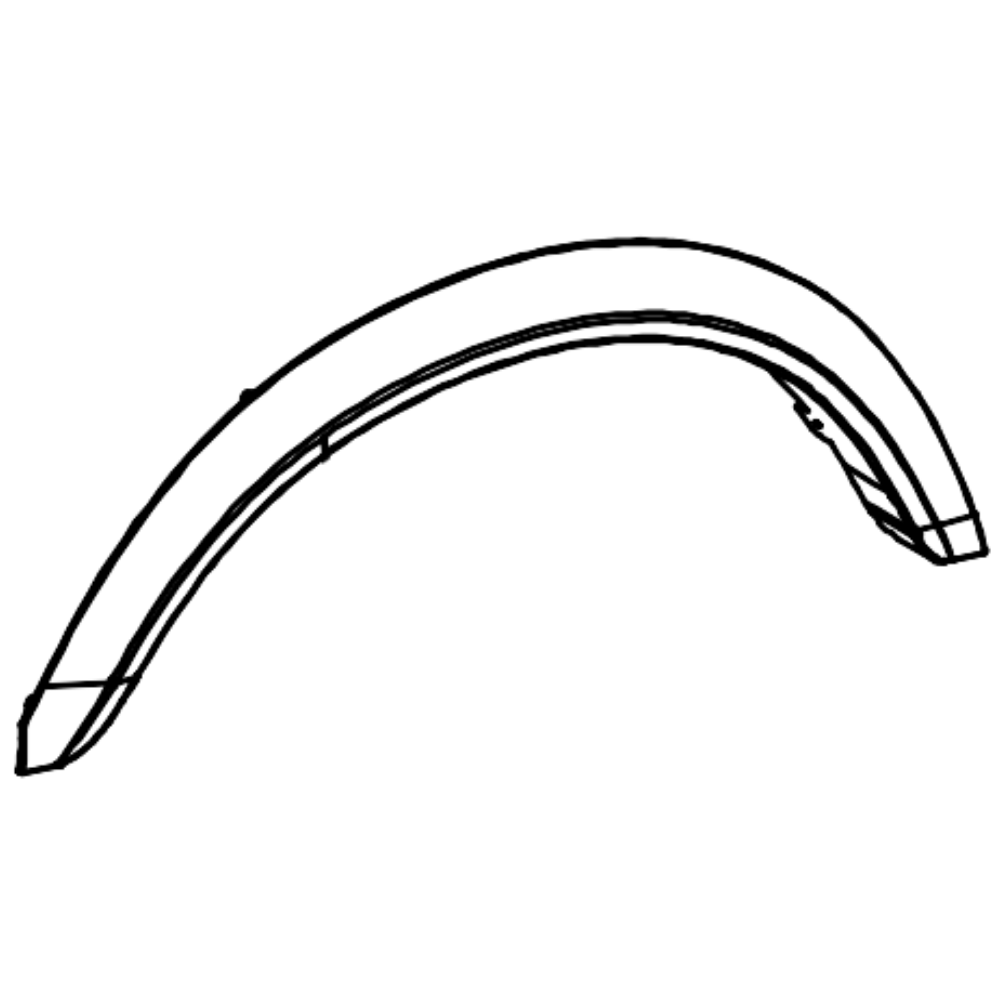 Rear Tire Decoration Cover/L