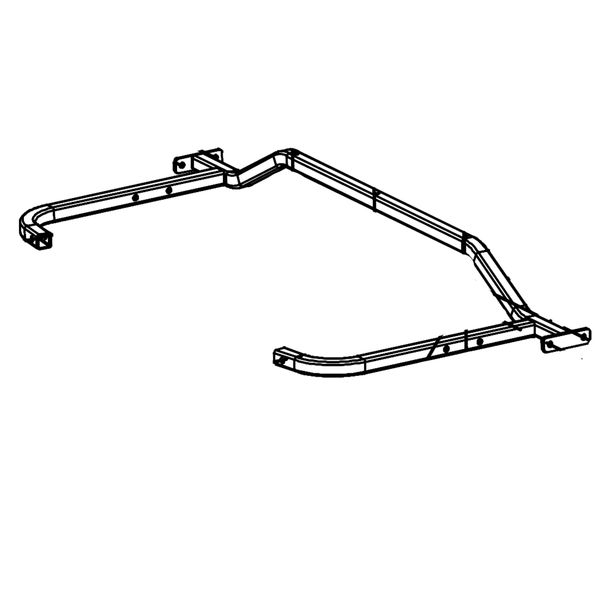 827.2+2 Roof Front Support Frame