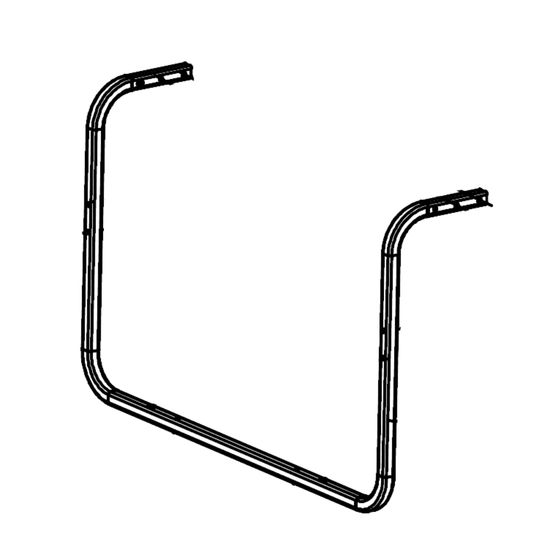 827.4+2 Roof Rear Support Frame