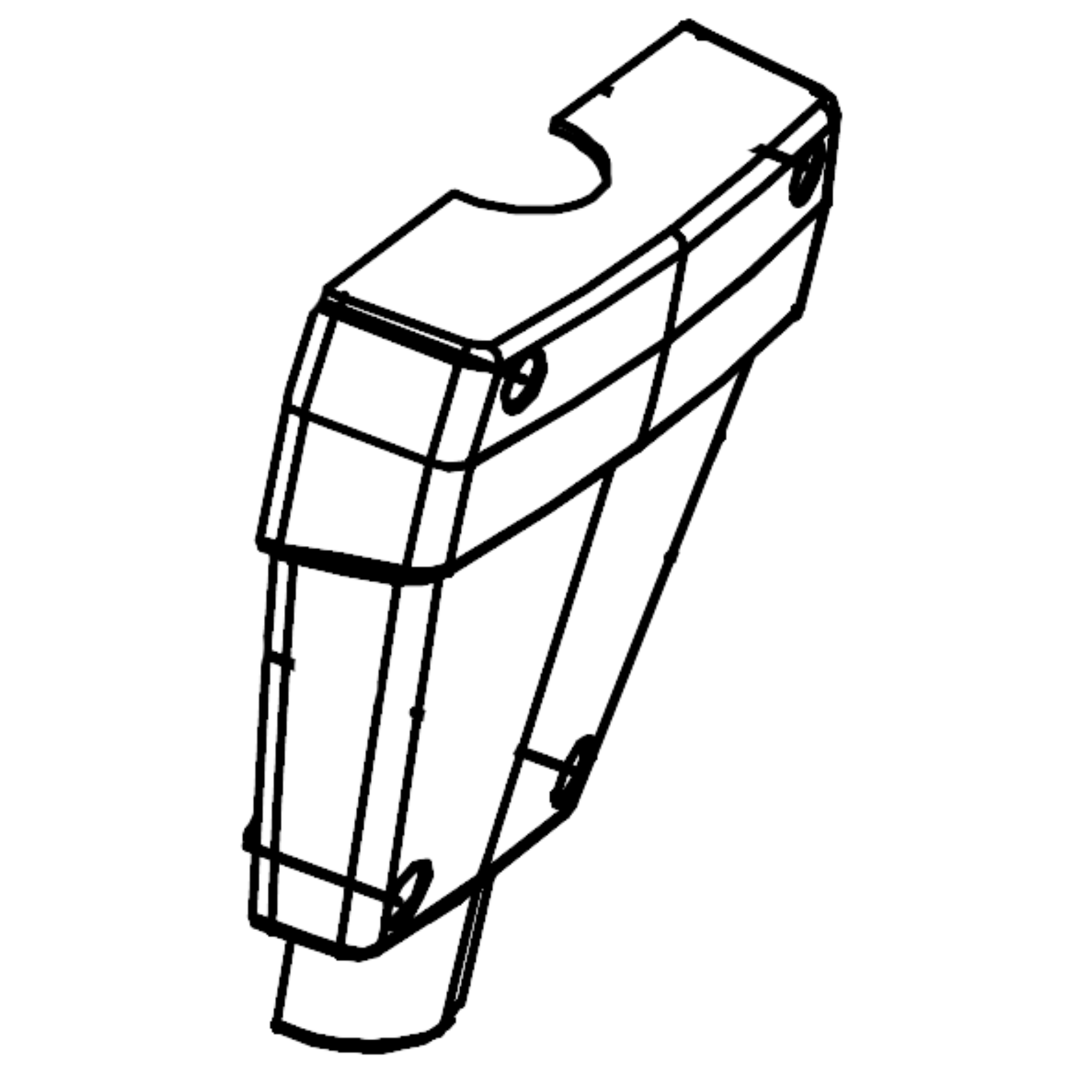 Combination Switch Housing/Rear