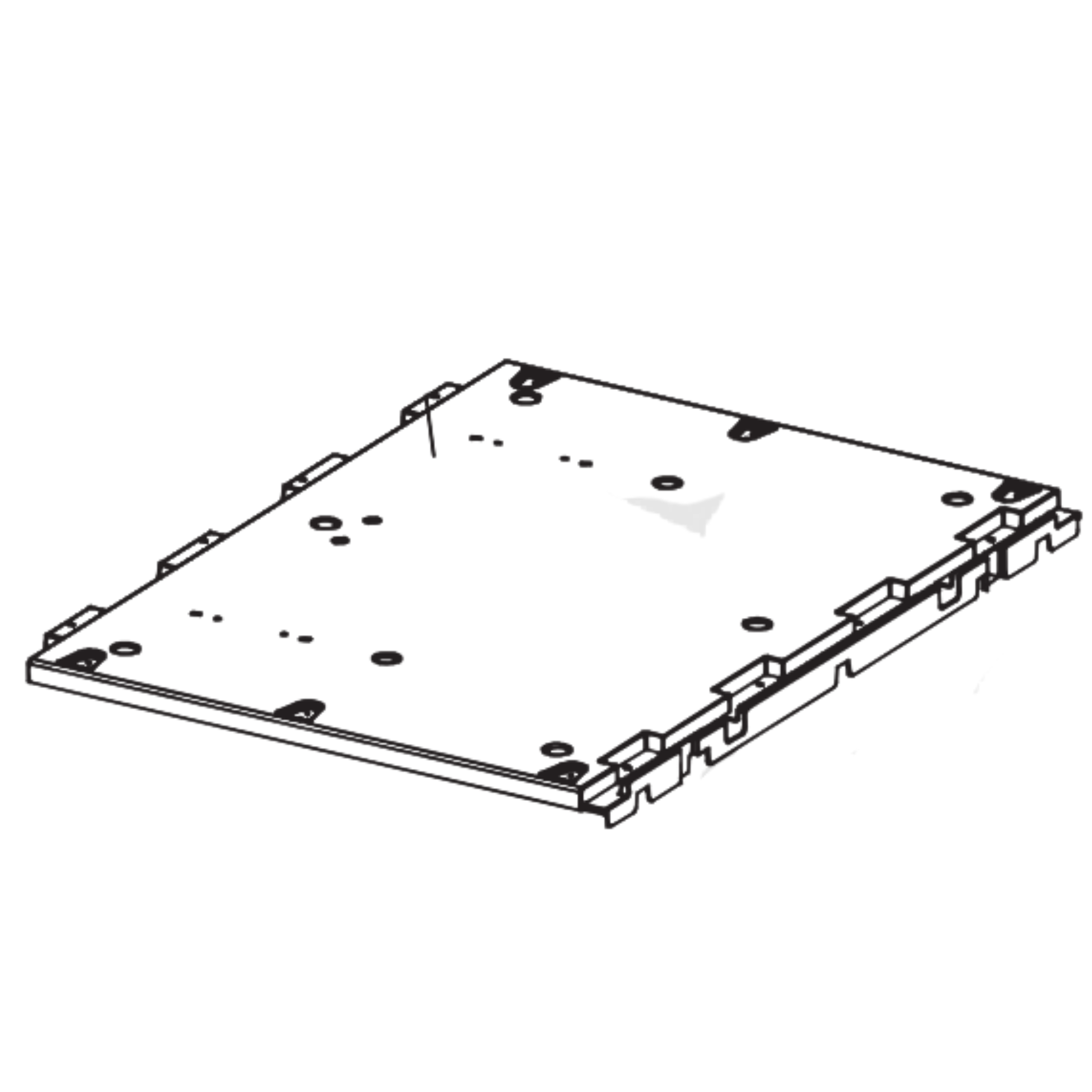 A627 Middle Baseplate